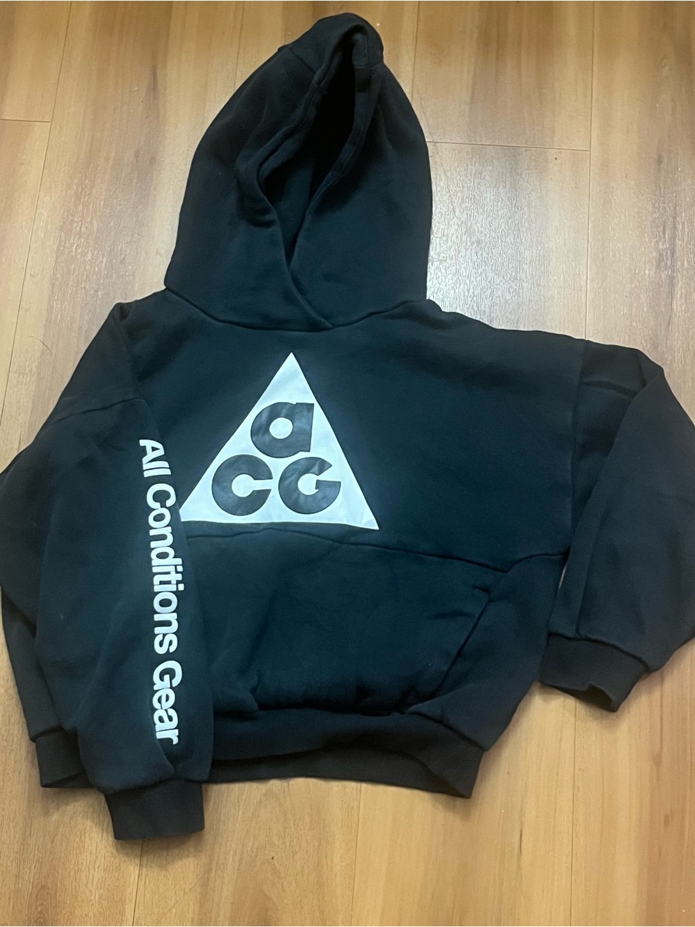 🔥 Nike ACG All Conditions Gear Cropped Boxy Hoodie M